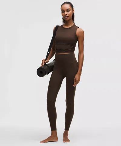 Lululemon Align™ High-rise Pant With Pockets 28" In Brown