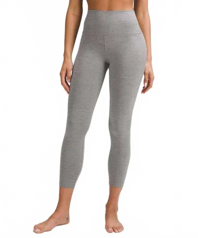 Lululemon Align High-rise Pants In Heathered Core Medium Grey In Gray