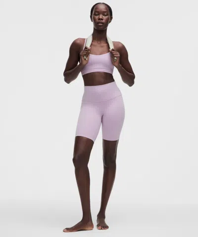 Lululemon Align™ High-rise Short 8" In Purple