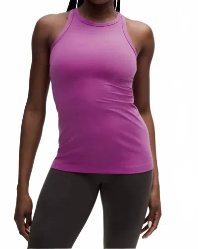 Lululemon Align Hip-length Racerback Tank In Magenta In Multi
