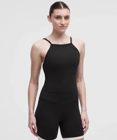 Lululemon Align™ Layered High-neck Tank Top In Black