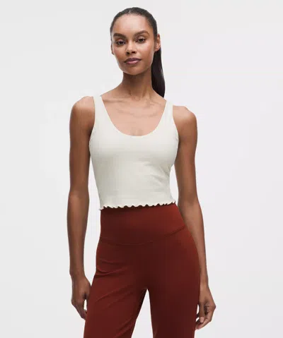 Lululemon Align™ Lettuce-hem Tank Top In White