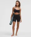 Lululemon Align High-rise Stretch-jersey Shorts In Black