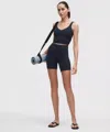 Lululemon Wunder Train High-rise Shorts 8" In Blue