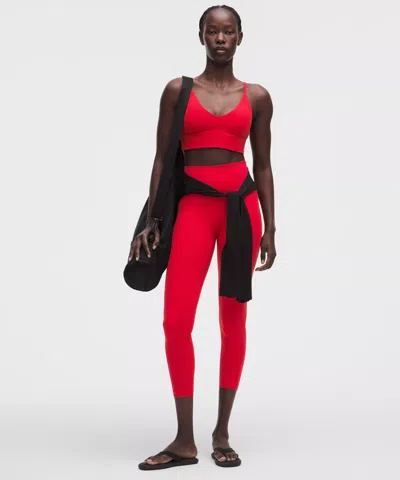 Lululemon Align No Line™ High-rise Pant 25" In Red