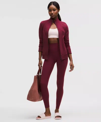 Lululemon Align No Line™ High-rise Pant 28" In Burgundy