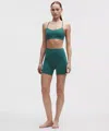 Lululemon Align No Line™ High-rise Short 6" In Blue