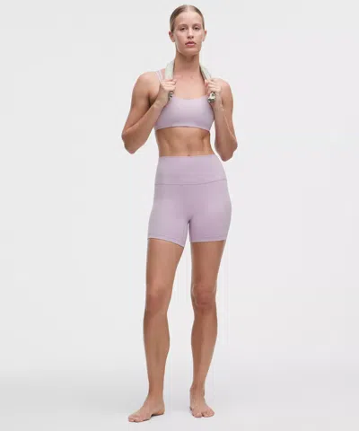 Lululemon Align No Line™ High-rise Short 6" In Purple