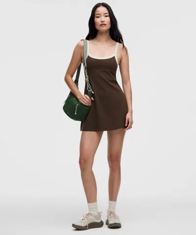 Lululemon Align™ Ribbed-trim Cami Dress In Black