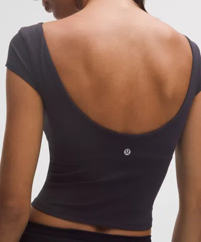 Lululemon Align™ Scoop-back Short-sleeve Shirt