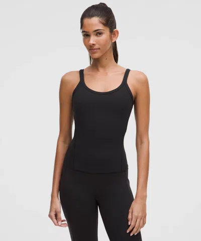 Lululemon Align™ Scoop Waist-length Tank Top In Black