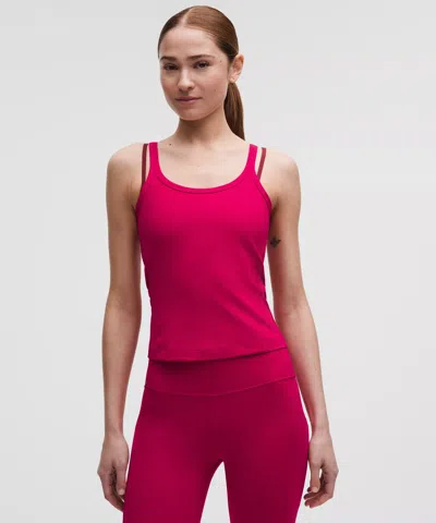 Lululemon Align™ Scoop Waist-length Tank Top In Red