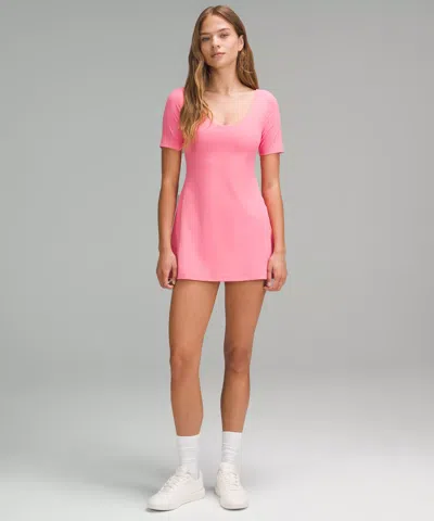 Lululemon Align™ Short-sleeve Dress In Pink