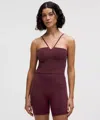 Lululemon Align™ Strappy Deep-v Tank Top Light Support, A/b Cup In Brown