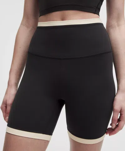 Lululemon Align™ Super-high-rise Short 6" In Black