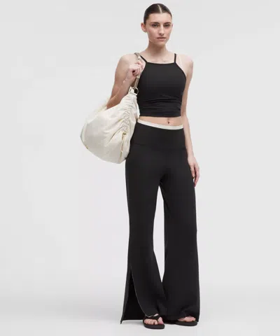 Lululemon Align™ Super-high-rise Side-slit Pant In Black