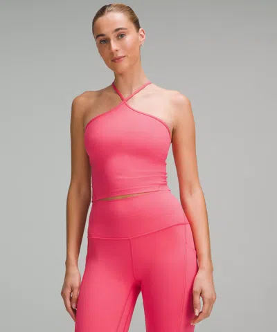 Lululemon Align™ T-strap Tank Top Light Support, A/b Cup In Pink