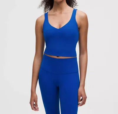 LULULEMON ALIGN TANK TOP IN GALACTIC COBALT