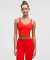 Lululemon Align™ Tank Top Light Support, A/b Cup In Red