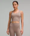 Lululemon Align™ Tank Top Light Support, C/d Cup In Brown