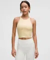 Lululemon Align™ Twist-back Tank Top Light Support, C/d In Neutral