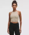 Lululemon Align™ Twist-back Tank Top Light Support, C/d In White