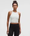 Lululemon Align™ Twist-back Tank Top Light Support, C/d In White