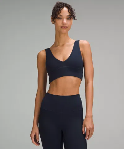 Lululemon Align™ V-neck Bra Light Support, A/b Cup In Black
