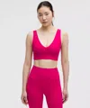 Lululemon Align™ V-neck Bra Light Support, C/d Cup In Pink