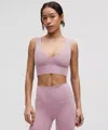 Lululemon Align™ V-neck Bra Light Support, C/d Cup In Pink