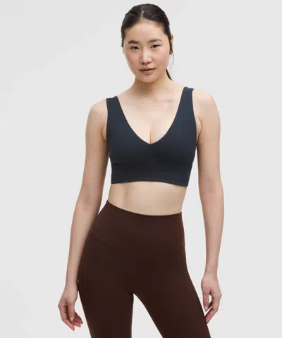 Lululemon Align™ V-neck Bra Light Support, C/d Cup In Black