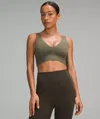 Lululemon Align™ V-neck Bra Light Support, C/d Cup In Green