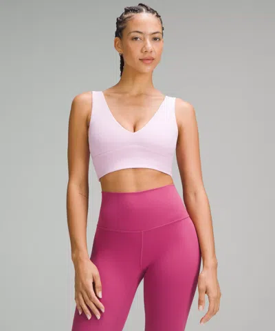 Lululemon Align™ V-neck Bra Light Support, C/d Cup In Pink