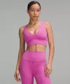 Lululemon Align™ V-neck Bra Light Support, C/d Cup In Pink