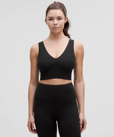 Lululemon Align™ V-neck Bra Light Support, Ddd/g Cup In Black