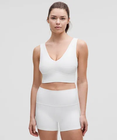 Lululemon Align™ V-neck Bra Light Support, Ddd/g Cup In White