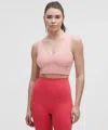 Lululemon Align™ V-neck Bra Light Support, Ddd/g Cup In Pink