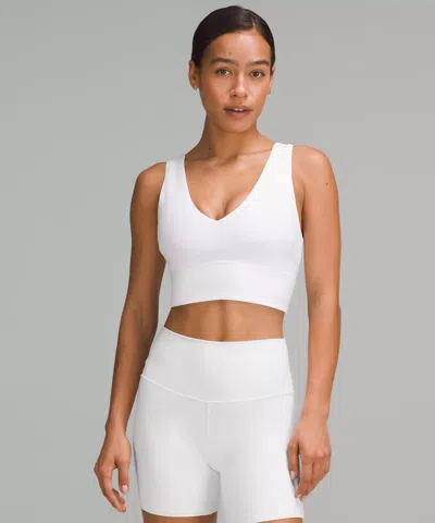 Lululemon Align™ V-neck Bra Light Support, Ddd/g Cup In White