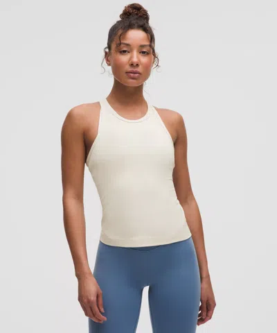 Lululemon Align™ Waist-length Racerback Tank Top In White