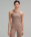 Lululemon Align™ Waist-length Racerback Tank Top In Brown