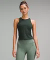 Lululemon Align™ Waist-length Racerback Tank Top In Green