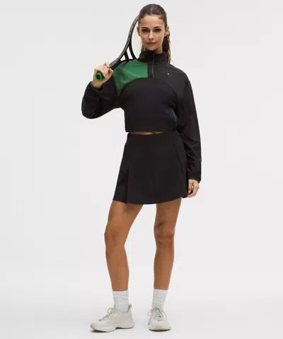 Lululemon A-line Side-pleat Tennis Skirt In Black