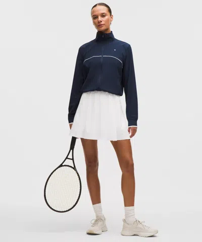 Lululemon A-line Side-pleat Tennis Skirt In Blue