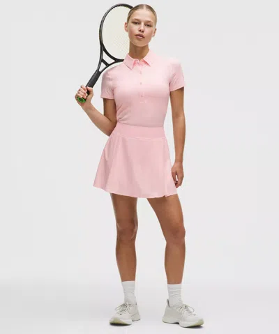 Lululemon A-line Side-pleat Tennis Skirt In Pink
