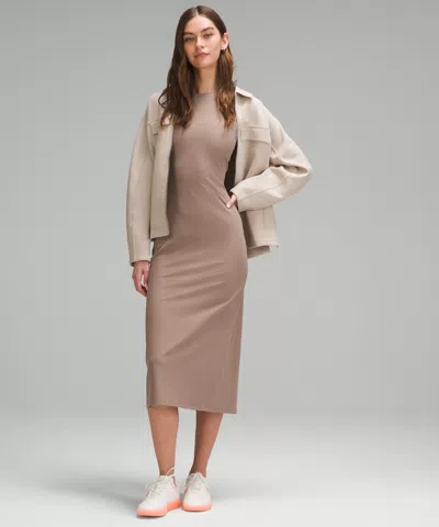 Lululemon All Aligned Ribbed Midi Dress