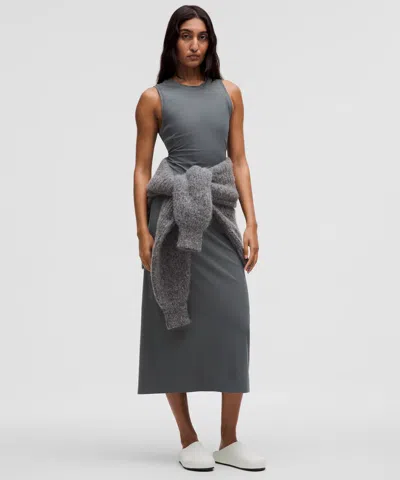 Lululemon All Aligned Ribbed Midi Dress