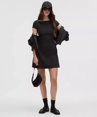 Lululemon All Aligned Ribbed Mini Dress