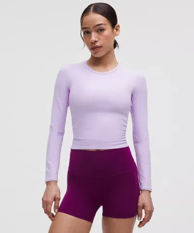 Lululemon All It Takes Back-twist Ribbed Long-sleeve Shirt