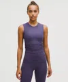 Lululemon All It Takes Back-twist Ribbed Tank Top In Pink