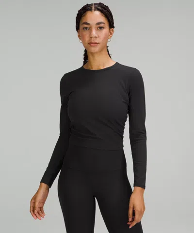 Lululemon All It Takes Long Sleeve Shirt Ribbed Nulu